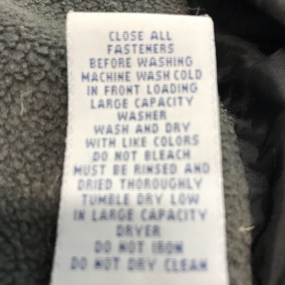 Old Navy Brand Boys Puffy Grey Jacket EUC - Picture 7 of 8